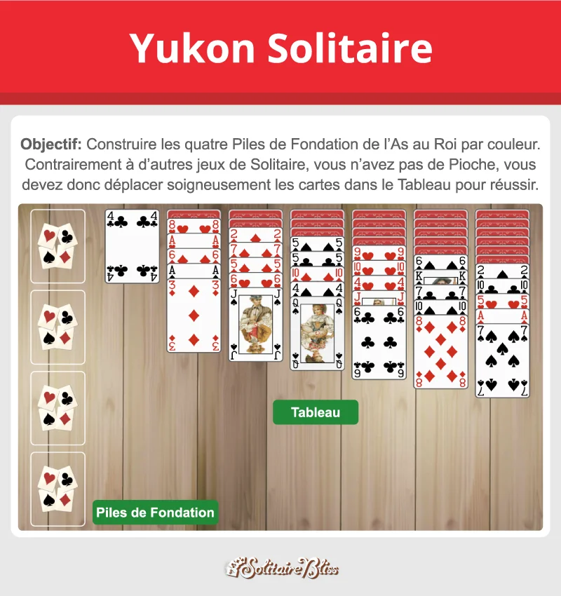Disposition et objectif du Yukon solitaire